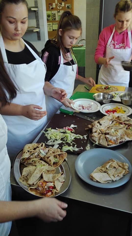 W zdrowym ciele siła drzemie - zajęcia kulinarne