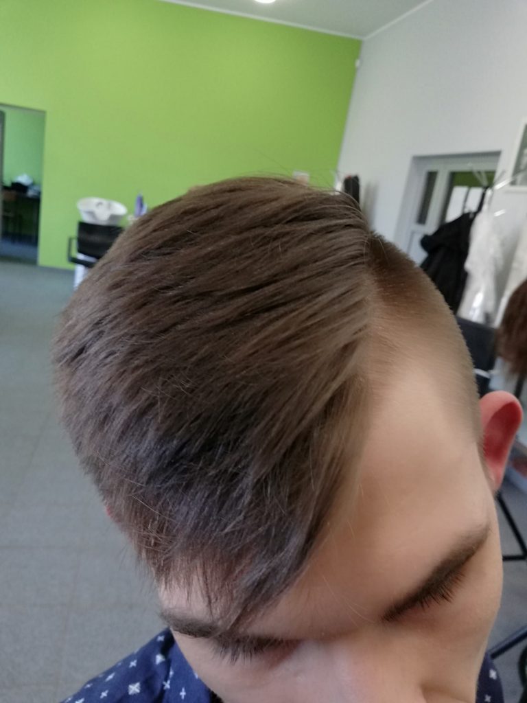 męskie strzyżenie