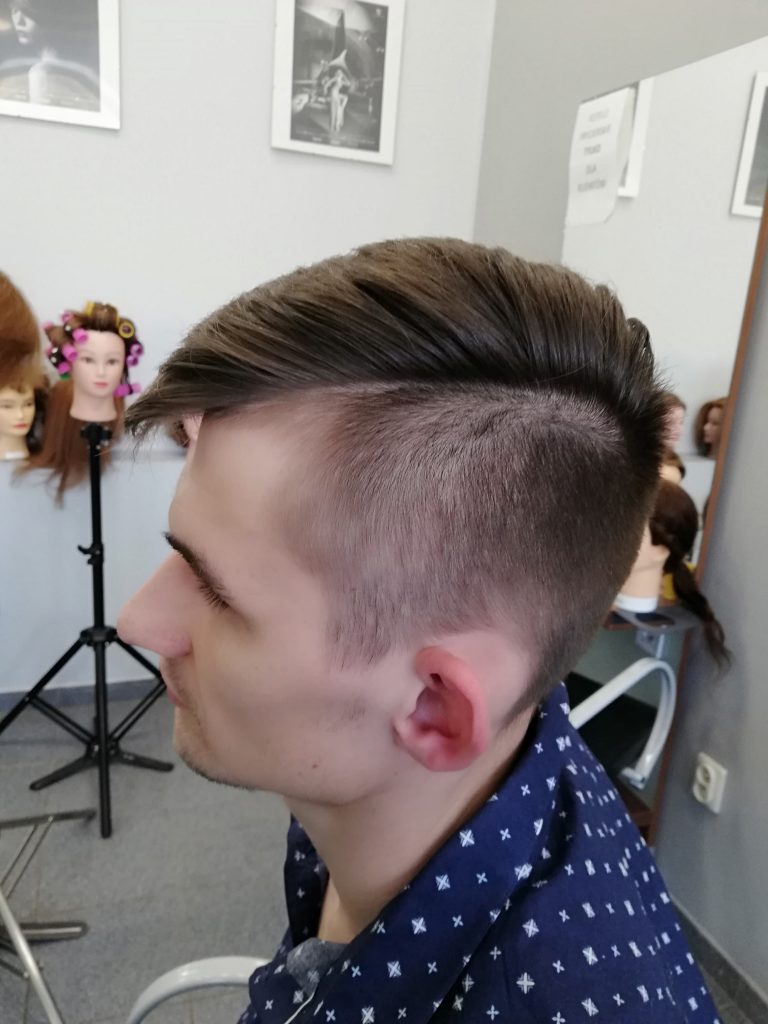 męskie strzyżenie