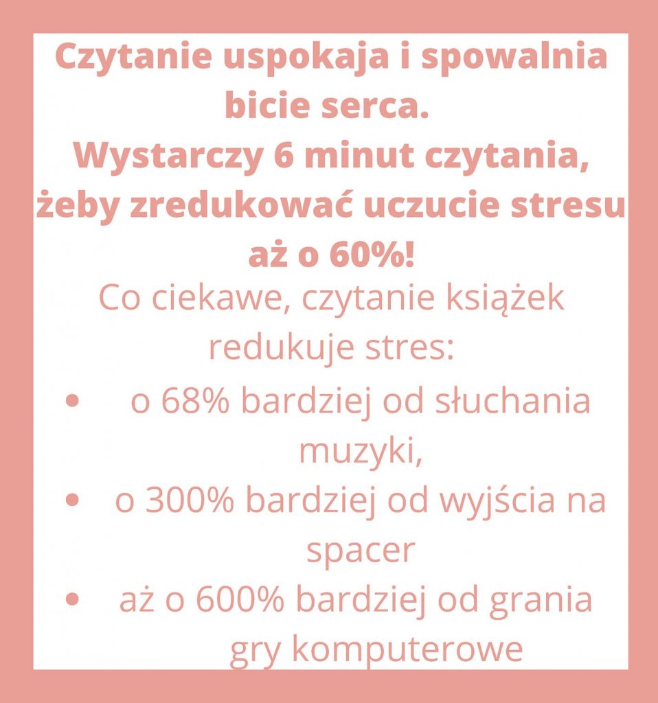plakat dlaczego warto czytać książki