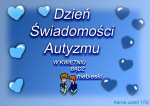 dzień świadomości autyzmu