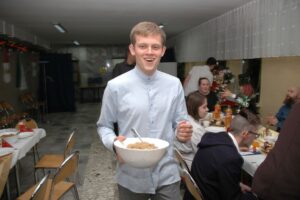 spotkanie wigilijne w internacie