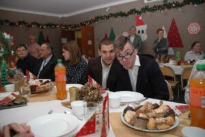 spotkanie wigilijne w internacie