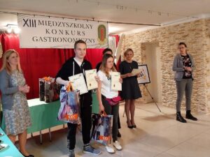 XIII międzyszkolny konkurs gastronomiczny