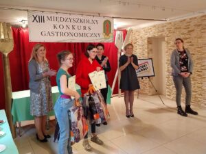 XIII międzyszkolny konkurs gastronomiczny