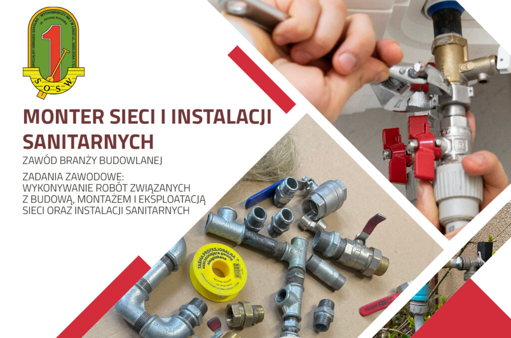 monter sieci i instalacji gazowej zadania zawodowe