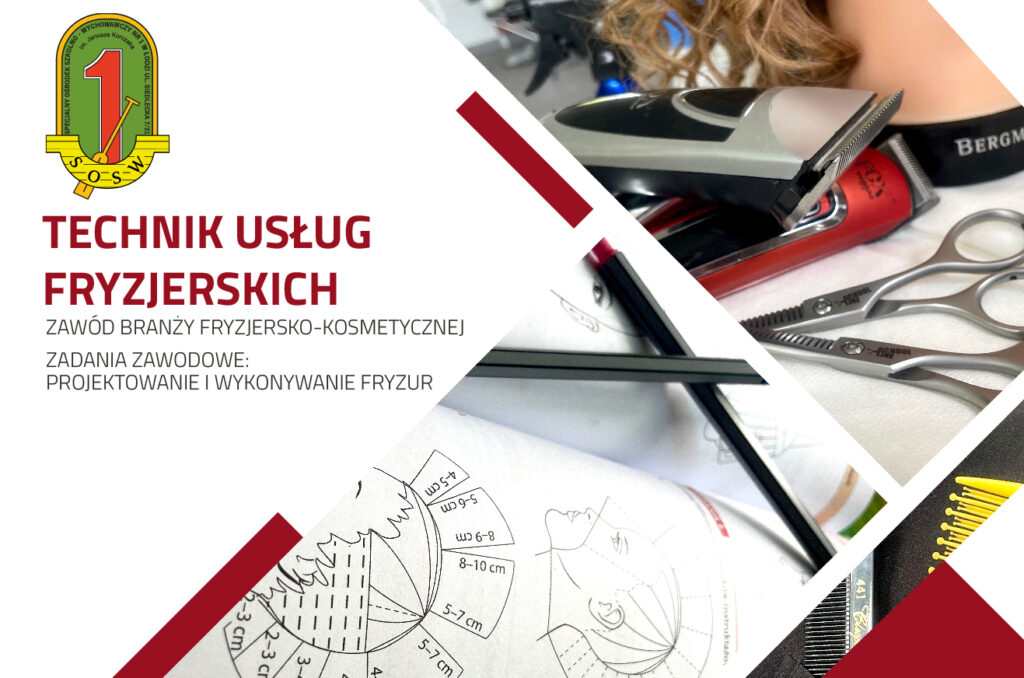 technik usług fryzjerskich zadania zawodowe
