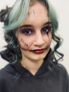 makijaż halloweenowy