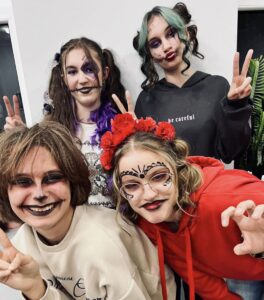 makijaż halloweenowy