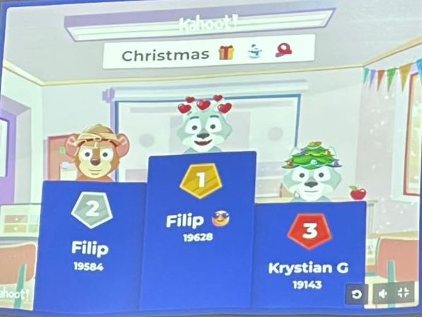 szkolny konkurs języka angielskiego „Christmas”