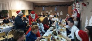 spotkanie wigilijne w internacie
