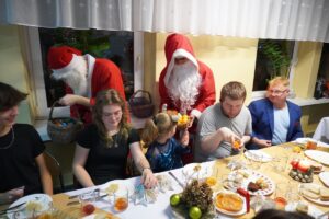 spotkanie wigilijne w internacie