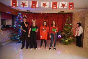 spotkanie wigilijne w internacie