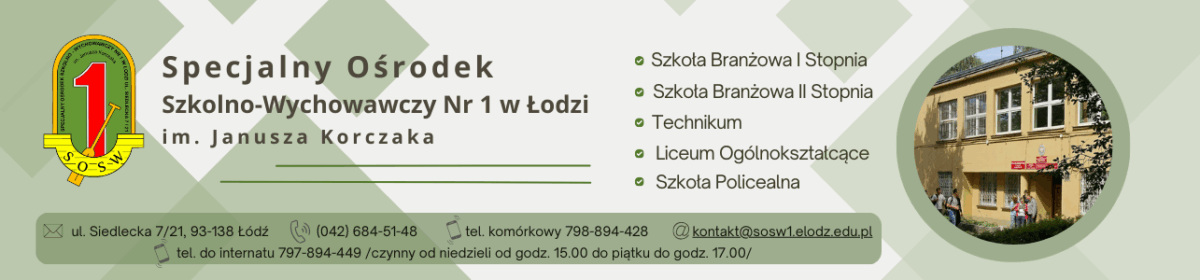 Specjalny Ośrodek Szkolno-Wychowawczy Nr 1 w Łodzi