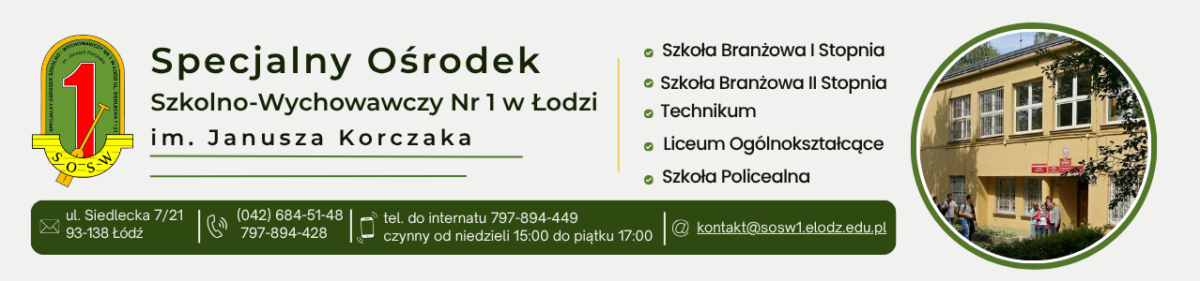 Specjalny Ośrodek Szkolno-Wychowawczy Nr 1 w Łodzi